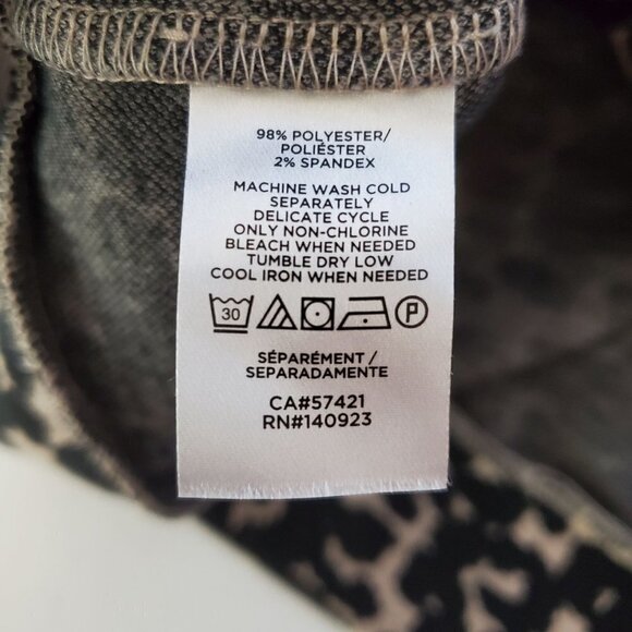 LOFT XS‎ Cheetah Print 3/4 Balloon Sleeves Knit Sweater - Picture 5 of 8